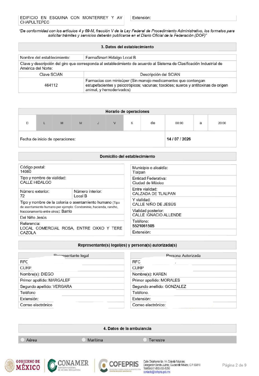 Permisos Farmasmart