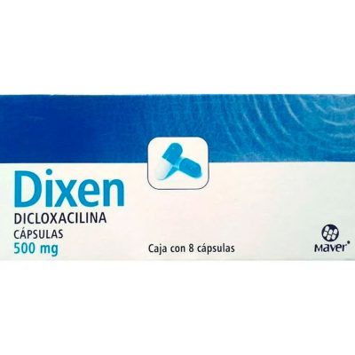 DIXEN-DICLOXACILINA-GI-8-CAPSULAS-500-MG