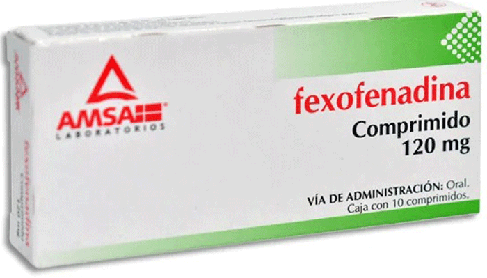 Fexofenadina 120 Mg 10 Comprimidos