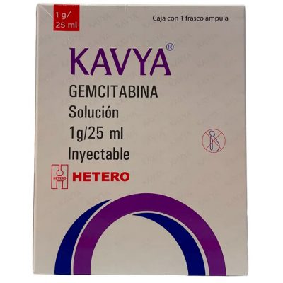 KAVYA-GEMCITABINA-1-G-25-ML-CAJA-CON-UN-FRASCO-AMPULA-SOL.-INYECTABLE-LABORATORIO-HETERO