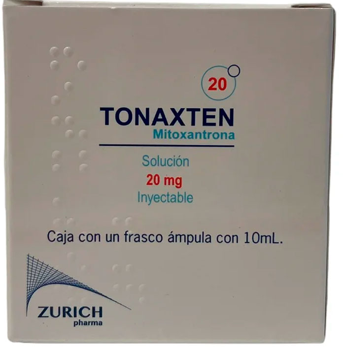 Tonaxten Mitoxantrona 20 Mg Solución Inyectable