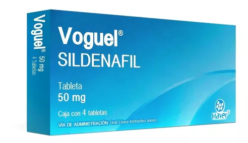 Voguel Sildenafil 50 mg 4 Tabletas