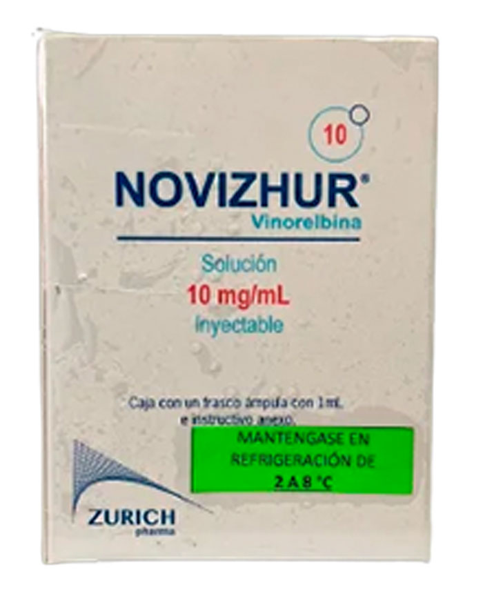 Novizhur 10 Mg/mL Solución Inyectable Vinorelbina