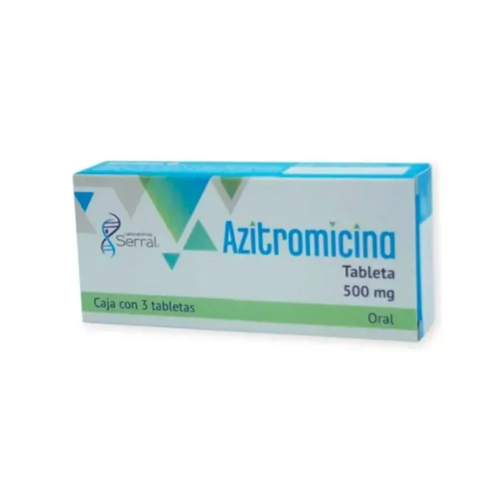 Azitromicina 500 mg Tabletas