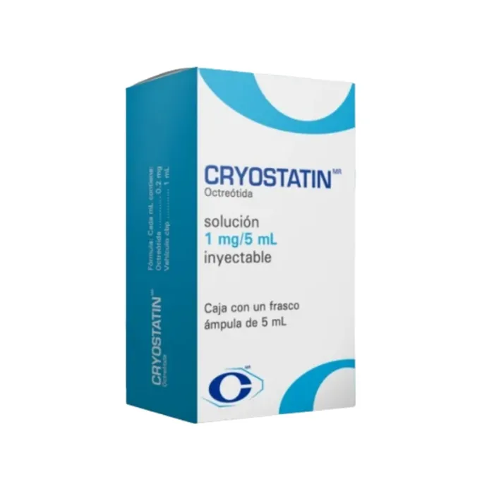 CRYOSTATIN OCTREOTIDA 1 MG / 5 ML