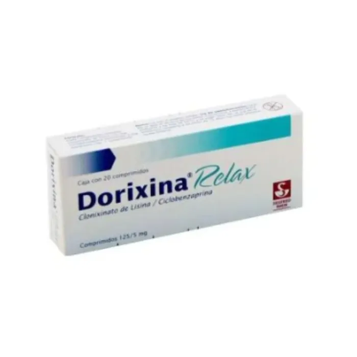 DORIXINA RELAX 125/5MG CPR C20