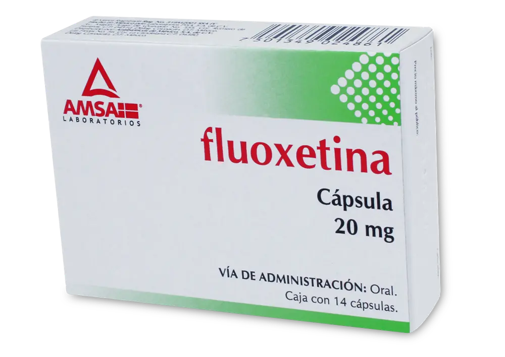 FLUOXETINA 14 CAPS 20 MG