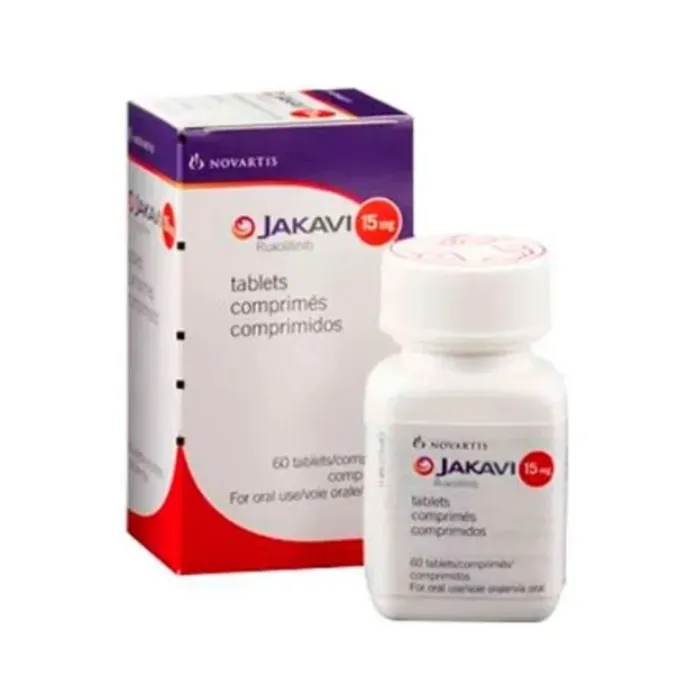 Jakavi Ruxolitinib 15 mg 60 Tabletas