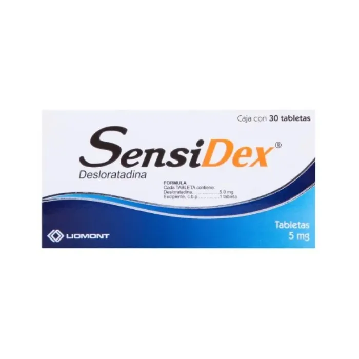 SENSIDEX Desloratadina 5MG TAB C30