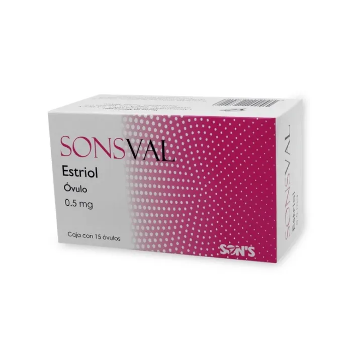 Sonsval Estriol 15 óvulos 0.5 mg