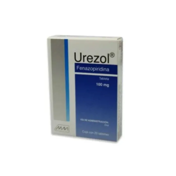 UREZOL Fenazopiridina 20 TAB 100 MG