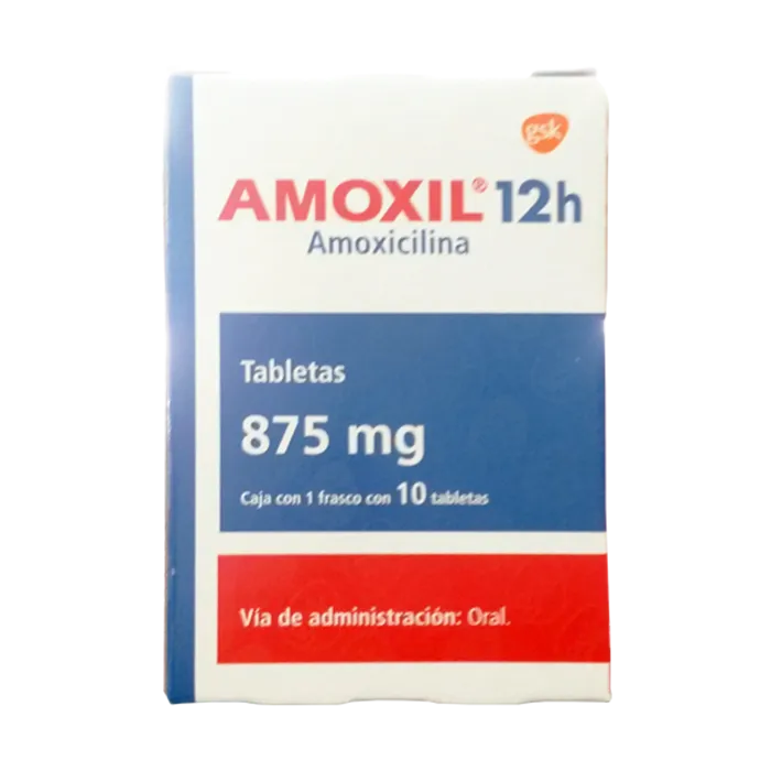 AMOXIL 12HR 875MG (A) - .TAB. - 10