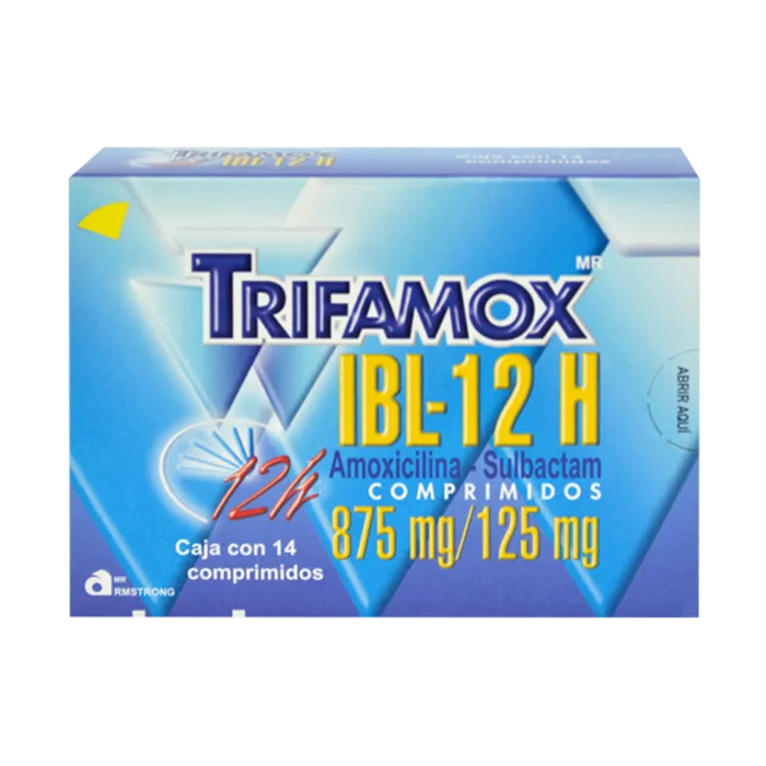 TRIFAMOX IBL-12H 875MG (A) - .COM. - 14