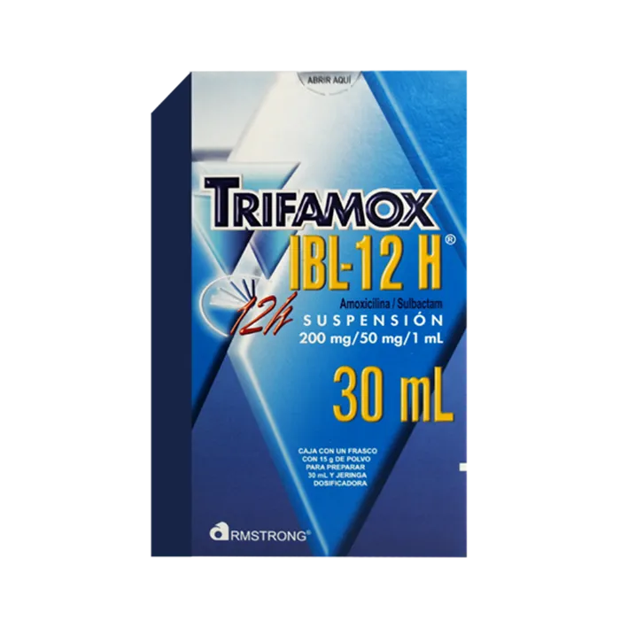 TRIFAMOX IBL-12H 200MG (A) - .SOL. - 30ML