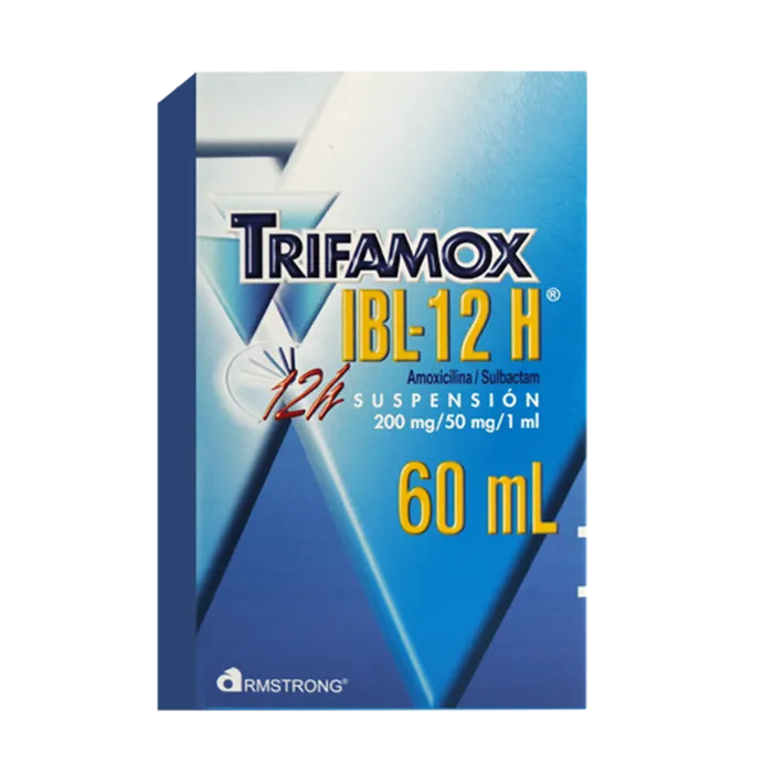 TRIFAMOX IBL-12H 200MG (A) - .SOL. - 60ML