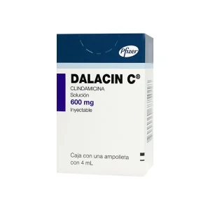 Dalacin C 600 Mg Frasco Ámpula 4 Ml