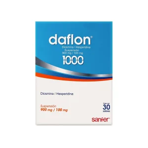 Daflon 1000 Mg Suspensión 30 Sobres 10 Ml