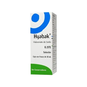 Hyabak 0.15% Solución Oftálmica 10 Ml