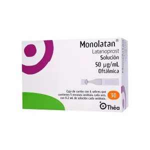 Monolatan 50 Mg/Ml Solución Oftálmica 6 Sobres