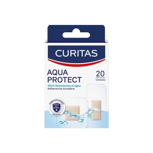 Curitas Aqua Protect Resistentes al Agua 20 Piezas