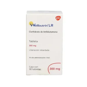 Wellbutrin Liberación Retardada 300 Mg 30 Tabletas