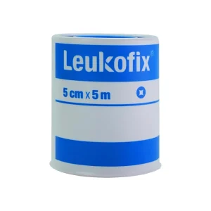 Cinta Adhesiva Transparente Leukofix 5 cm x 5 m