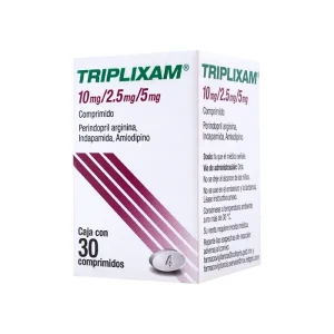 Triplixam 10 / 2.5 / 5 Mg 30 Comprimidos