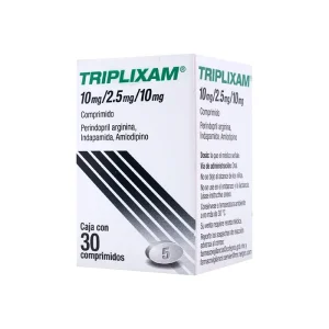 Triplixam 10 Mg / 2.5 Mg / 10 Mg 30 Comprimidos