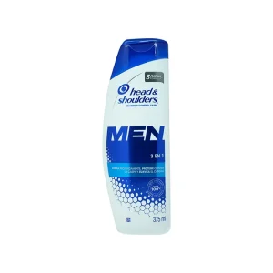 Shampoo Head & Shoulders Men 3 En 1 Control Caspa 375 Ml