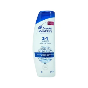 Shampoo Head & Shoulders Limpieza Renovadora 2 En 1 375 Ml