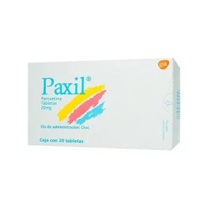 Paxil 20 Mg 20 Tabletas