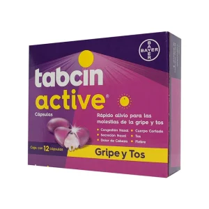TABCIN ACTIVE 12 CAPS 250/10/5 MG