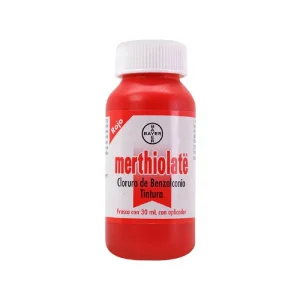 Merthiolate Tinte Rojo 30 Ml