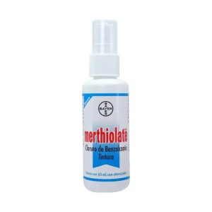Merthiolate Blanco Atomizador 60 Ml