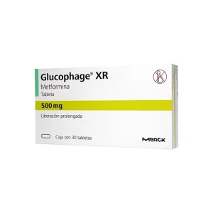 Glucophage Xr 500 Mg 30 Tabletas