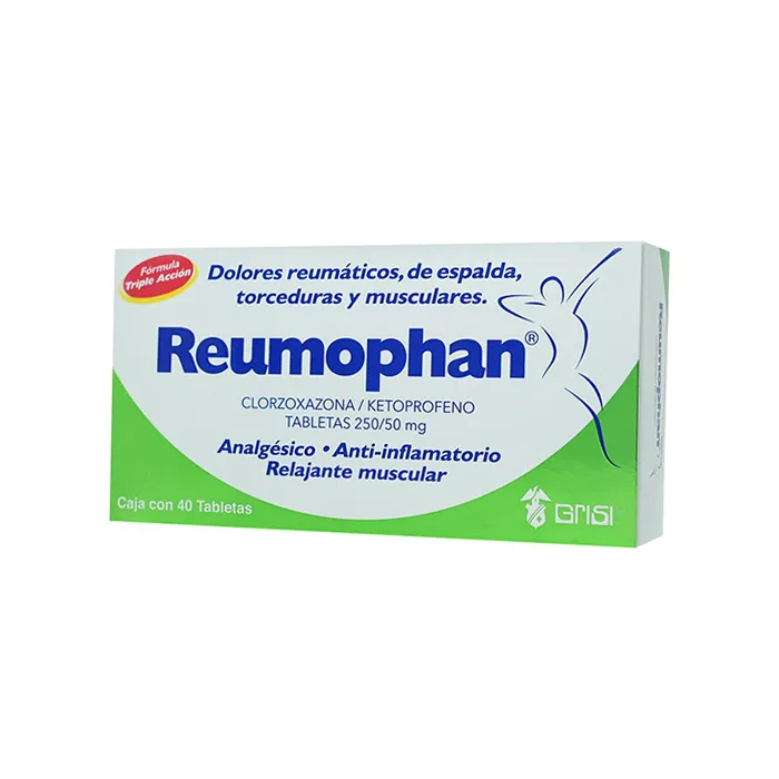 Reumophan 300 Mg 40 Tabletas