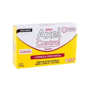 AXEL CONTROL AZUFRE 1 JABON 125 G