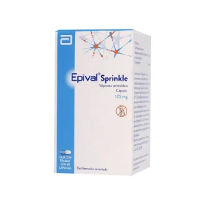 Epival Sprinkle 125 Mg 60 Cápsulas