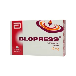 Blopress 16 Mg 14 Tabletas