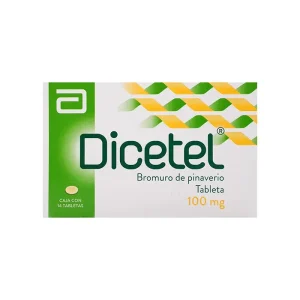 Dicetel 100 Mg 14 Tabletas