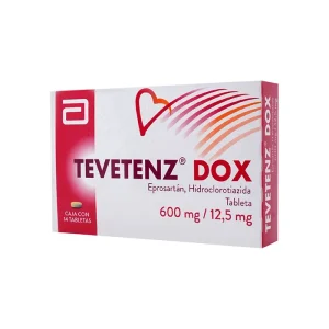 Tevetenz Dox 600/12.5 Mg 14 Tabletas