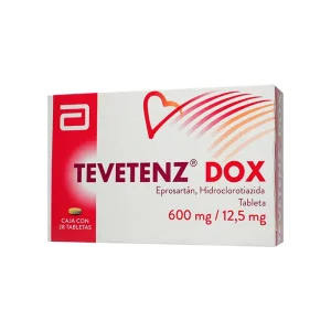 Tevetenz Dox 600/12.5 Mg 28 Tabletas