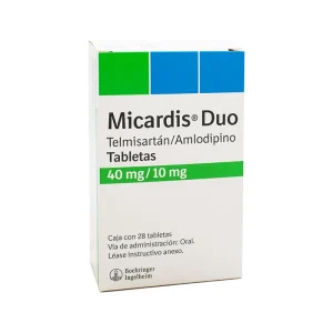 Micardis 40/10 Mg Dúo 28 Tabletas