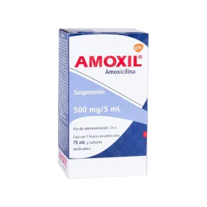 Amoxil 500 Mg Suspensión 75 Ml