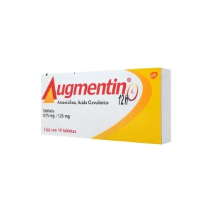Augmentin 875/125 Mg 12H 14 Tabletas
