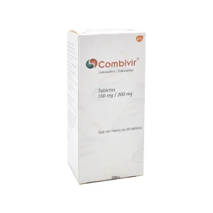 Combivir 150/300 Mg 60 Tabletas