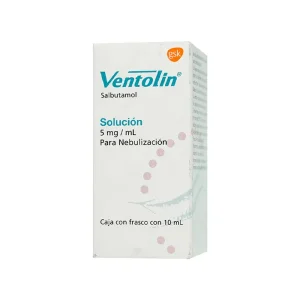 Ventolin 5 Mg Solución 10 Ml