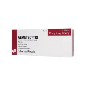 Almetec Tri 40/5/12.5 Mg 14 Tabletas