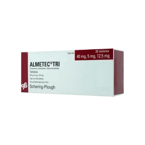 Almetec Tri 40/5/12.5 Mg 28 Tabletas