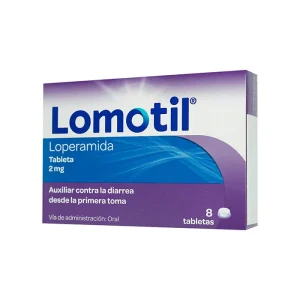 Lomotil 2 Mg 8 Tabletas